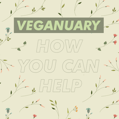 Veganuary - How YOU Can Help